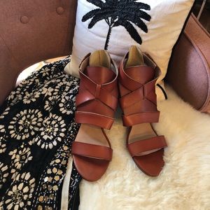 Anthropologie Farylrobin high heel sandals size 9